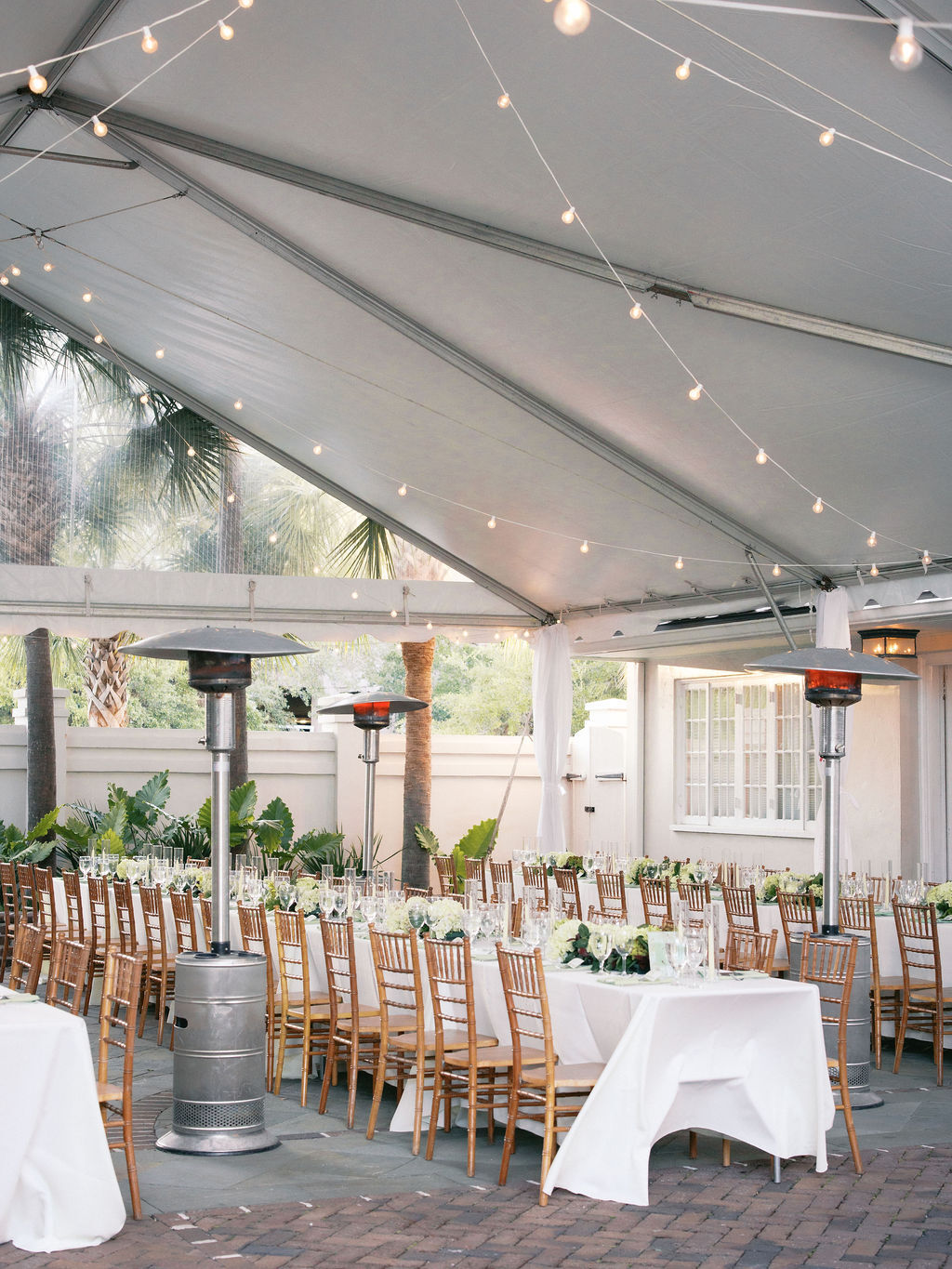 Lacey Croce Media Kinner Wedding Charleston SC 911 gold bug events gadsden 40x50 natural ballroom mushroom heater